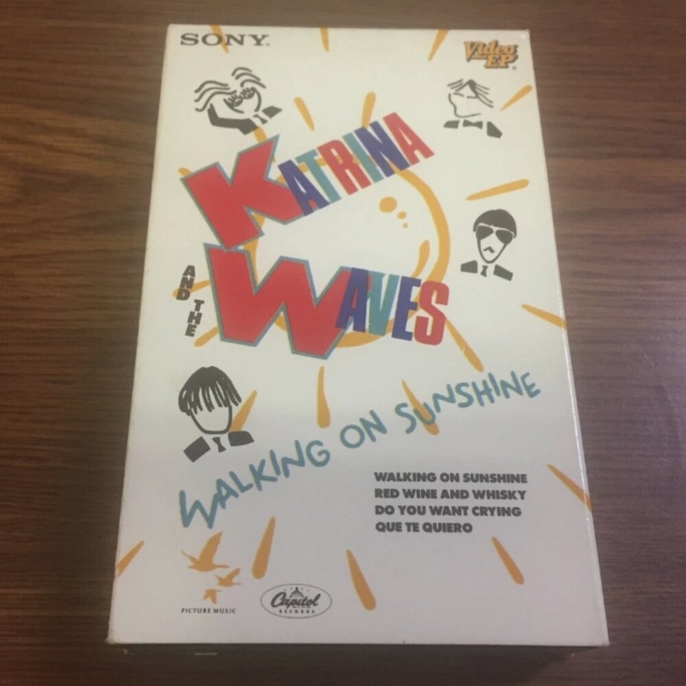 Katrina & Waves Walking on Sunshine Betamax Hi Fi NOT VHS